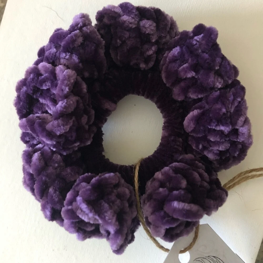 Handmade crocheted scrunchie (multiple colors) Set 1